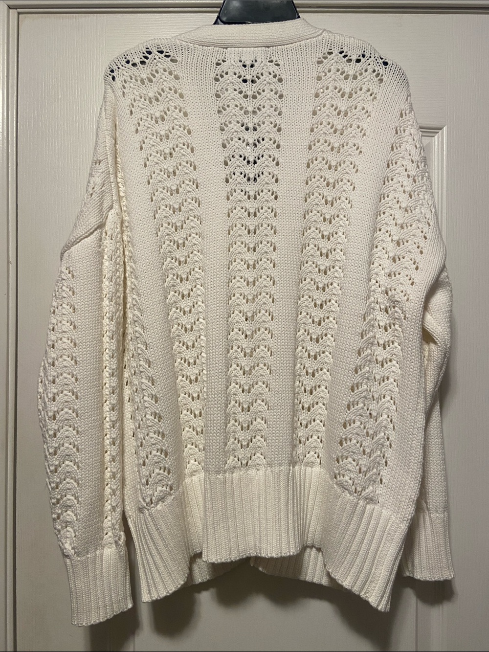 Scoop Women’s V Neck Sweater Cardigan, Midweight, Size Large (12-14) - Picture 6 of 8